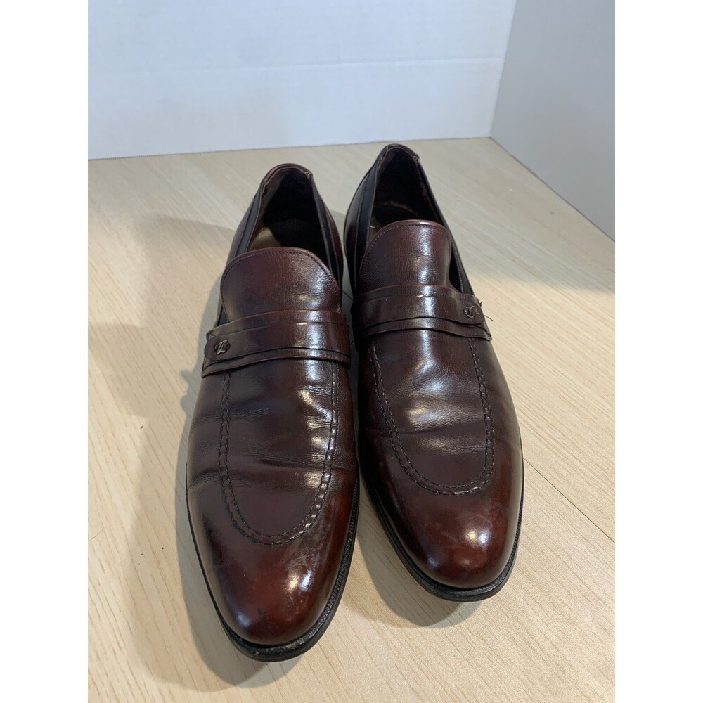 E.T. Wright Men's Burgundy Dress Loafers US Mens sz. 13AAA